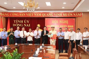 Đại tá Nguyễn Hồng Phong tham gia Ban Thường vụ Tỉnh ủy Đồng Nai