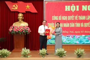 Phân công công tác Chủ tịch và các Phó Chủ tịch UBND tỉnh Đồng Nai
