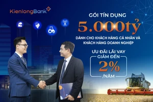 KienlongBank triển khai gói tín dụng 5.000 tỷ đồng