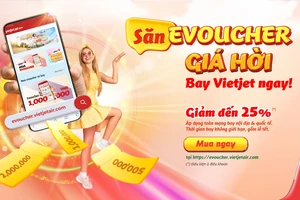 E-Voucher Vietjet, quà tặng hấp dẫn nhất mùa hè