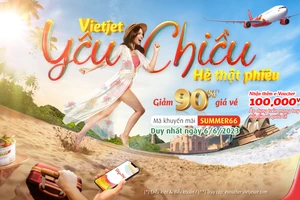 Ngày đôi yêu chiều, Vietjet giảm 90% cực phiêu!