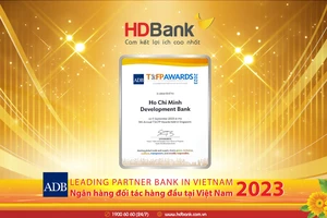 Ngân hàng Phát triển Châu Á vinh danh HDBank là Ngân hàng đối tác hàng đầu tại Việt Nam 2023