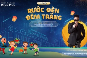 Lễ hội Trung thu độc đáo lần đầu xuất hiện tại Vincom Shophouse Royal Park Quảng Trị