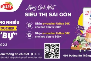 Nhiều khuyến mãi hấp dẫn mừng sinh nhật Satramart Siêu thị Sài Gòn