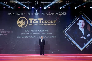 Phó Chủ tịch T&T Group Đỗ Vinh Quang nhận giải Doanh nhân xuất sắc châu Á 2023