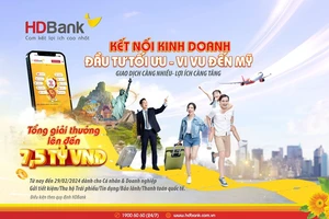 Cơ hội khám phá xứ sở cờ hoa cùng HDBank