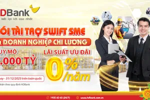 HDBank mở chương trình cho vay 10.000 tỷ đồng, lãi suất ưu đãi 0%