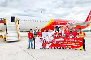 Mừng sinh nhật, đón Giáng sinh, Vietjet có thêm máy bay mới hiện đại