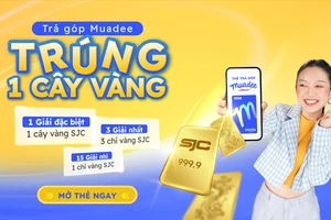 Trả góp dễ dàng, trúng vàng cực đã với thẻ trả góp Muadee by HDBank