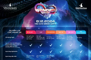 Siêu nhạc hội 8WONDER Winter 2024 công bố giá vé, mở bán từ 14-10