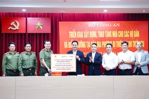 T&T Group và Ngân hàng SHB đồng hành cùng Bộ Công an xây nhà và điểm trường cho địa phương thiệt hại bởi lũ