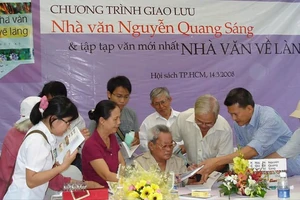 Nhà văn Nguyễn Quang Sáng: Người chưa bao giờ vắng mặt