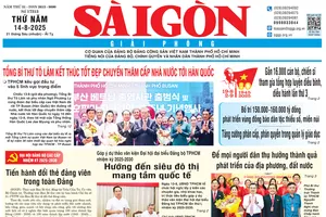 Báo Sài Gòn Giải Phóng ngày 14/8/2025