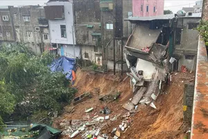 Nhiều nơi ngập lụt