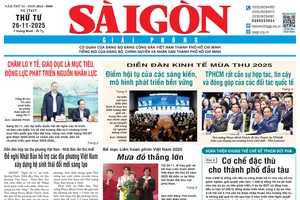 Báo Sài Gòn Giải Phóng ngày 26/11/2025