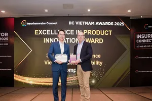Shinhan Life Việt Nam nhận giải thưởng Excellence in Product Innovation Award