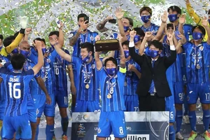 Ulsan Hyundai đang là nhà vô địch AFC Champions League. Ảnh: AFC