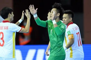 Đội tuyển Việt Nam đã giành quyền lọt vào vòng 1/8 Futsal World Cup 2021