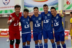 Thái Sơn Nam xây chắc ngôi đầu ở Giải futsal VĐQG 2021. Ảnh: ANH TRẦN