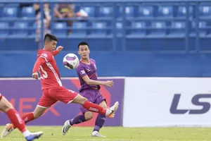 Becamex Bình Dương tiếp đội đầu bảng Hải Phòng ở vòng 4 V-League 2022. Ảnh: ANH TRẦN