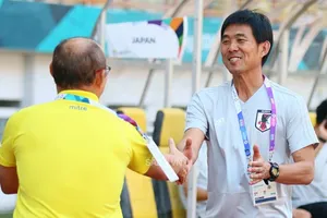 HLV Hajime Moriyasu muốn Nhật Bản đánh bại Việt Nam để làm quà tri ân khán giả nhà
