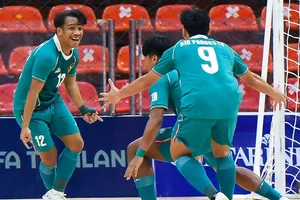 Futsal nam Indonesia được phép tham dự SEA Games 31. ẢNH: AFC
