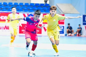 Tân Hiệp Hưng và Cao Bằng được đánh giá dễ dàng vượt qua vòng loại Giải futsal VĐQG năm 2022. ẢNH: ANH TRẦN