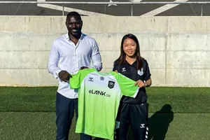 Huỳnh Như mặc áo số 11 ở Lank FC. ẢNH: CLB