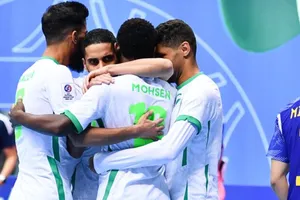 Saudi Arabia bất ngờ đánh bại Nhật Bản ở trận ra quân Futsal Asian Cup 2022. ẢNH: AFC