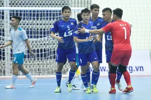 Thái Sơn Nam quyết tâm giành chức vô địch Giải futsal VĐQG 2022. ẢNH: ANH 