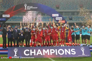 U22 Việt Nam vô địch Giải U22 Đông Nam Á 2022 ngay trên sân vận động quốc gia Morodok Techo (Campuchia)