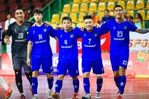 Các cầu thủ Sahako đã sẵn sàng cho mục tiêu bảo vệ chức vô địch ở Giải futsal VĐQG 2023