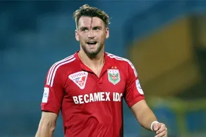 Marko Simic từng thi đấu không thành công ở Becamex Bình Dương. 