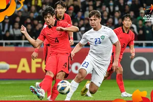 U20 Hàn Quốc đã dừng bước ở bán kết Giải U20 châu Á 2023. ẢNH: AFC 