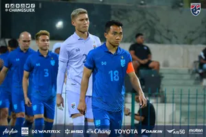 Thái Lan thua Syria dù có Chanathip và Theerathon trong đội hình. ẢNH: FAT.