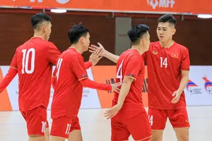 Đội tuyển futsal Việt Nam khởi đầu thuận lợi ở vòng loại Giải futsal châu Á 2024. 