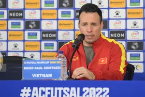HLV Diego Giustozzi tự tin vào khả năng cạnh tranh vé dự Futsal World Cup 2024 của đội tuyển futsal Việt Nam. 
