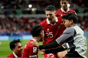 Các tuyển thủ Indonesia đã lột xác ở trận ra quân Asian Cup 2023. 