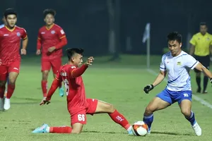 Huế gặp PVF là trận cầu đinh vòng 12 Giải hạng Nhất quốc gia 2023-2024. ẢNH: CLB PVF 