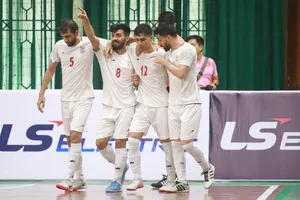 Niềm vui của các cầu thủ Iran