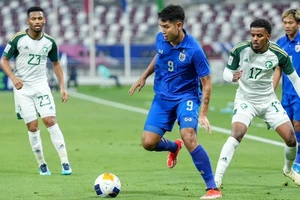 U23 Thái Lan thua đậm U23 Saudi Arabia ở lượt trận thứ 2 vòng bảng. ẢNH: FAT 