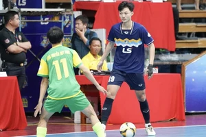 Thái Sơn Nam TPHCM có chiến thắng đậm nhất tại Giải Futsal VĐQG 2024. ẢNH: ANH TRẦN 