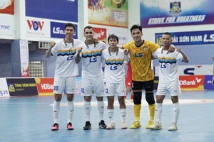 Thái Sơn Nam TPHCM quyết tâm lên ngôi tại Giải Futsal TPHCM mở rộng - LS Cup 2024. ẢNH: ANH TRẦN 