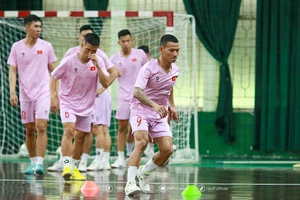 Đội tuyển futsal Việt Nam hội quân trở lại tại TPHCM để chuẩn bị cho Giải futsal Đông Nam Á 2024. 