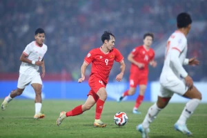 Nguyễn Văn Toàn khả năng cao sớm chia tay ASEAN Cup 2024. ẢNH: MINH HOÀNG 