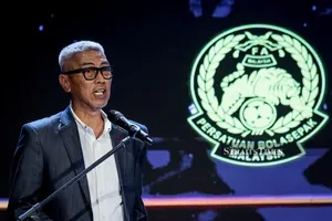 Ông Datuk Yusoff Mahadi, Quyền Chủ tịch Liên đoàn Bóng đá Malaysia. ẢNH: FAM