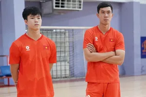 Đương kim Quả bóng vàng Nguyễn Thịnh Phát tự tin cùng tuyển futsal Việt Nam cạnh tranh huy chương vàng SEA Games 33. ẢNH: TÂM HÀ 