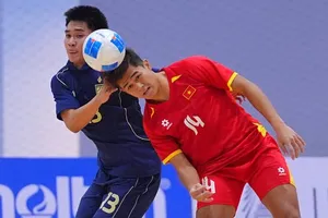 Futsal U19 Việt Nam đứng nhì bảng A tại Giải futsal U19 Đông Nam Á 2025. ẢNH: FAT 