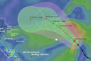 热带低气压进入东海，今天可能形成8号台风 。