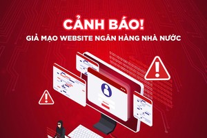 冒充越南国家银行的网站.